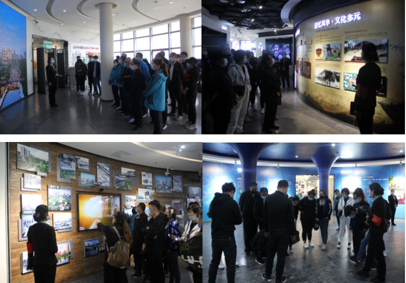 三建公司、現(xiàn)代物流公司黨支部聯(lián)合開展“參觀愛國教育基地，弘揚愛國主義精神”活動